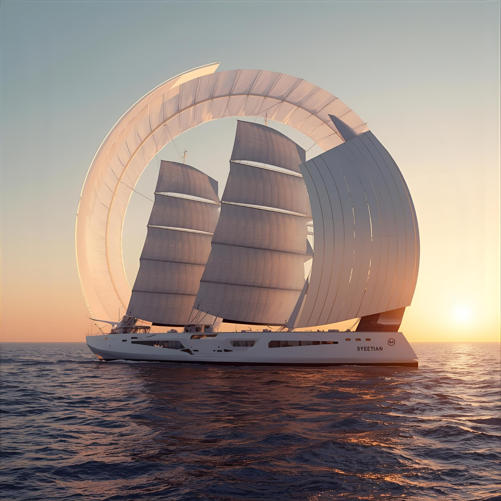 船舶の風力推進システム、及び風力推進システムを装備した船舶