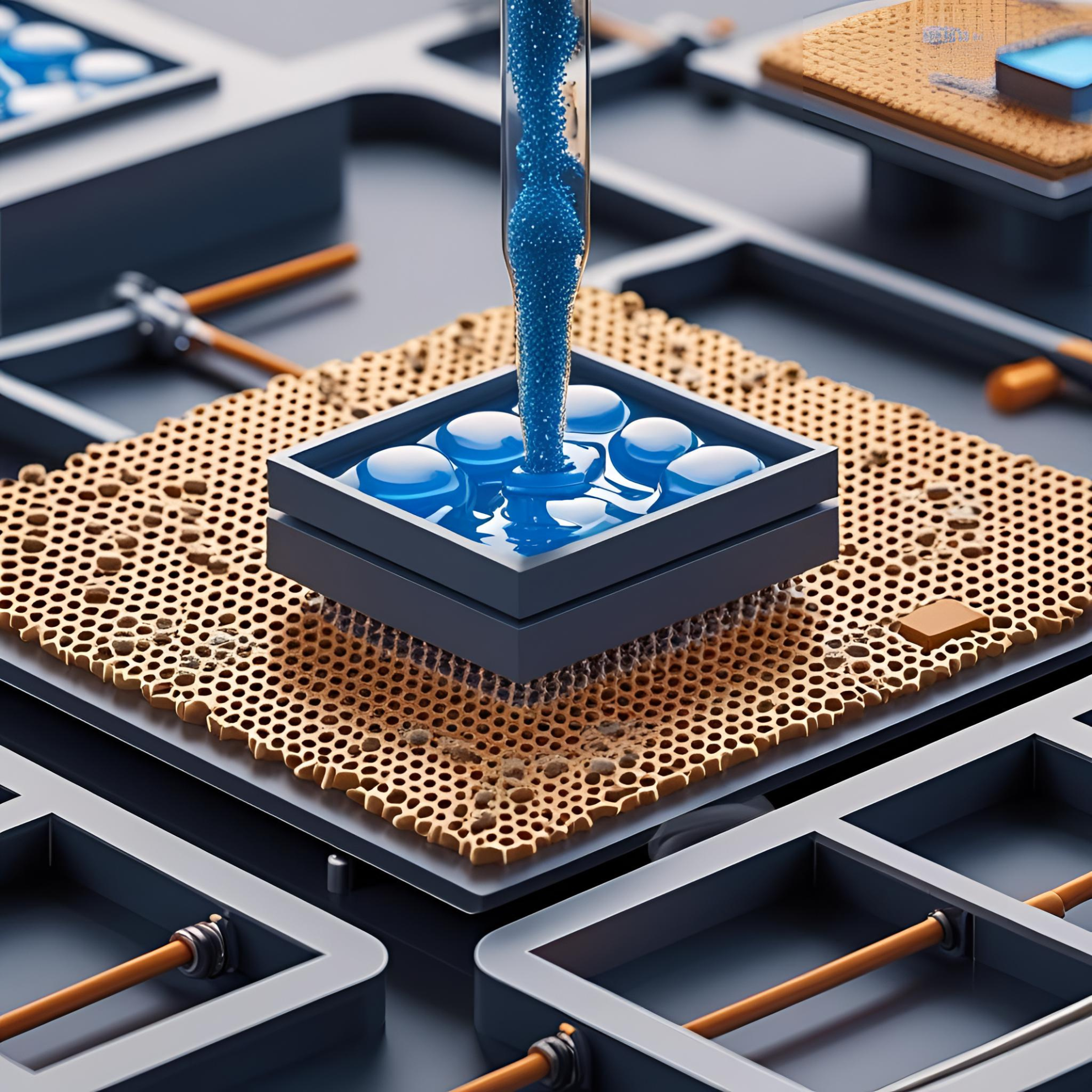 革新的な多孔質基板電極体の製造方法