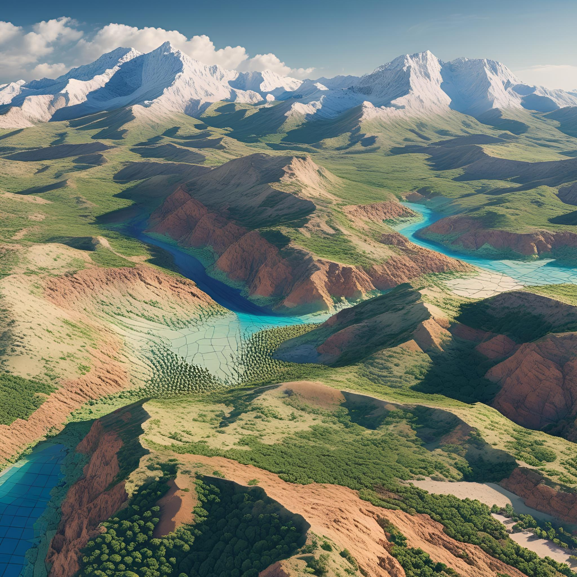 地形マッピングを最適化する画像処理技術