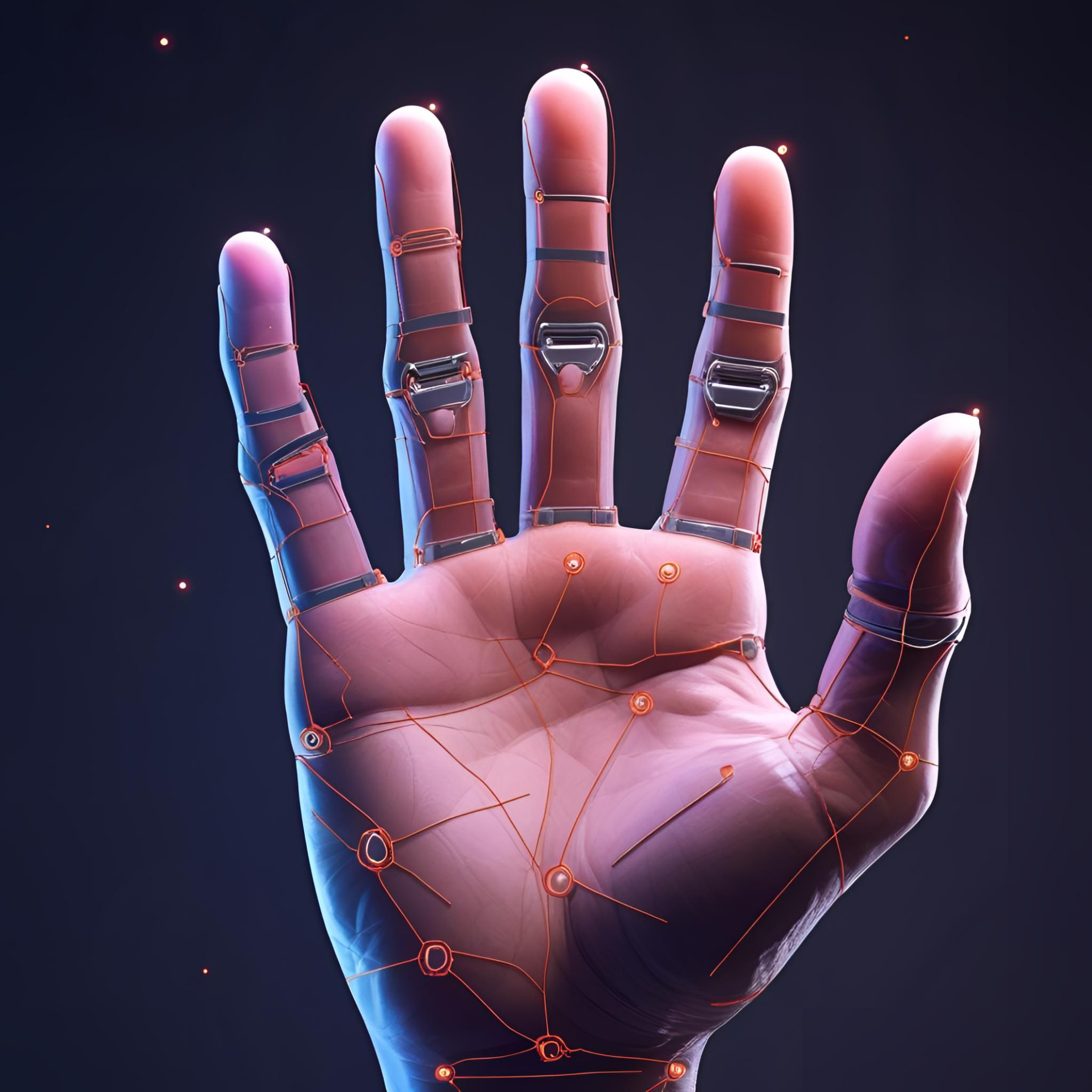 手の形状を精密に認識する新技術