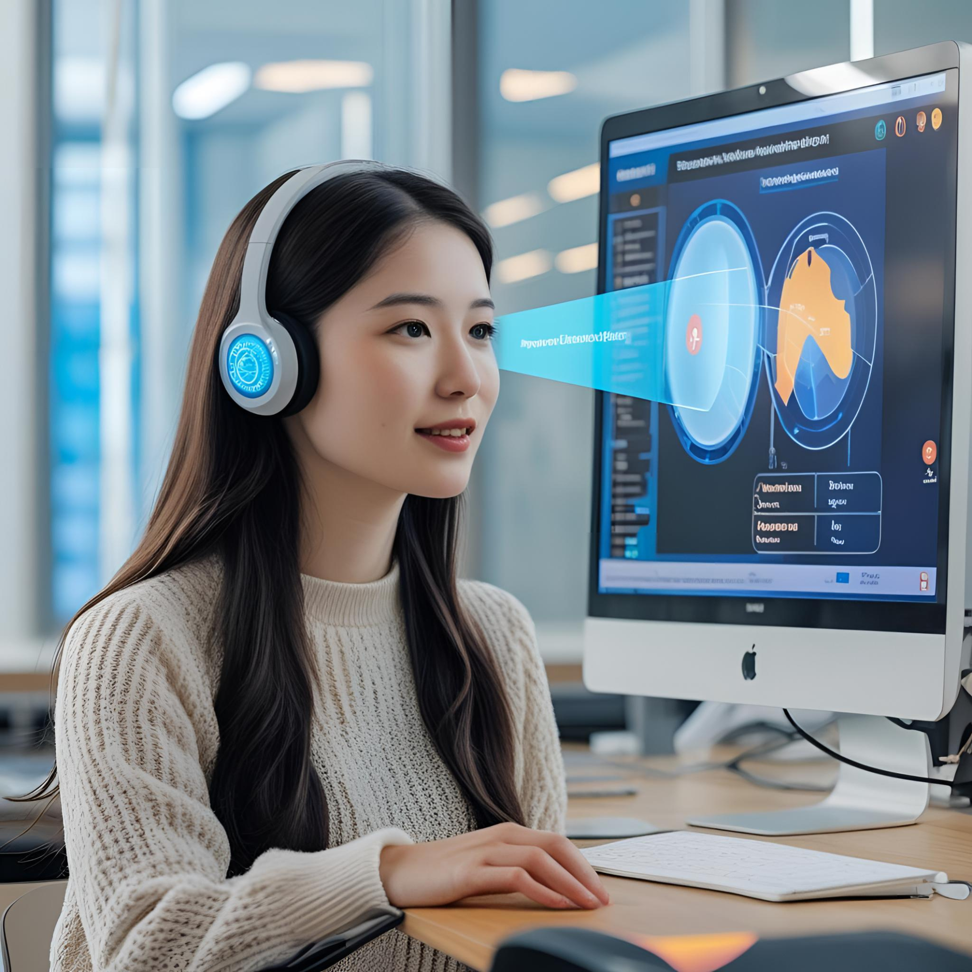発音学習の未来を開く、発音動作可視化装置
